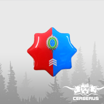 DISTINTIVO MILITAR INATIVO TERCEIRO SARGENTO