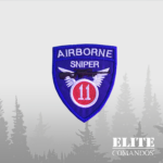 PATCH BORDADO TERMOCOLANTE AIRBORNE SNIPER