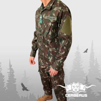 UNIFORME DE COMBATE CAMUFLADO EXÉRCITO BRASILEIRO